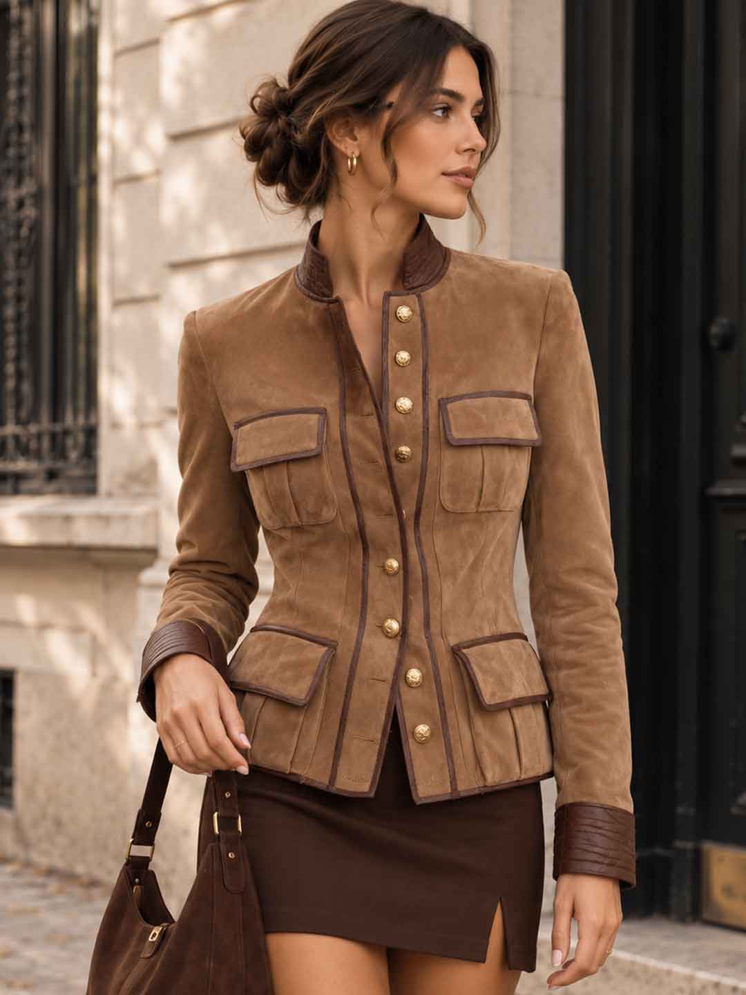 Talia Pocketed Utility Jacket