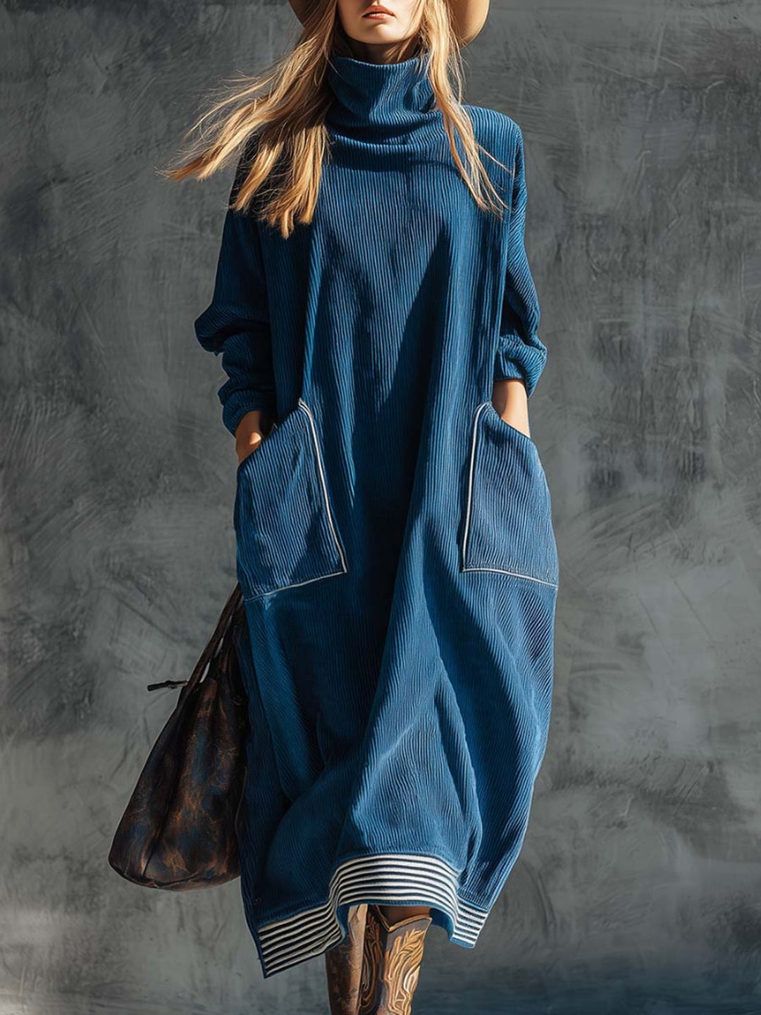 Maristella Button-Front Midi Dress
