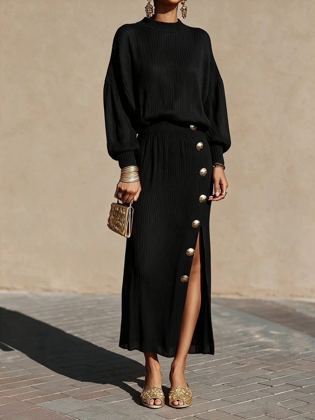 Rosaria Embellished Skirt Set