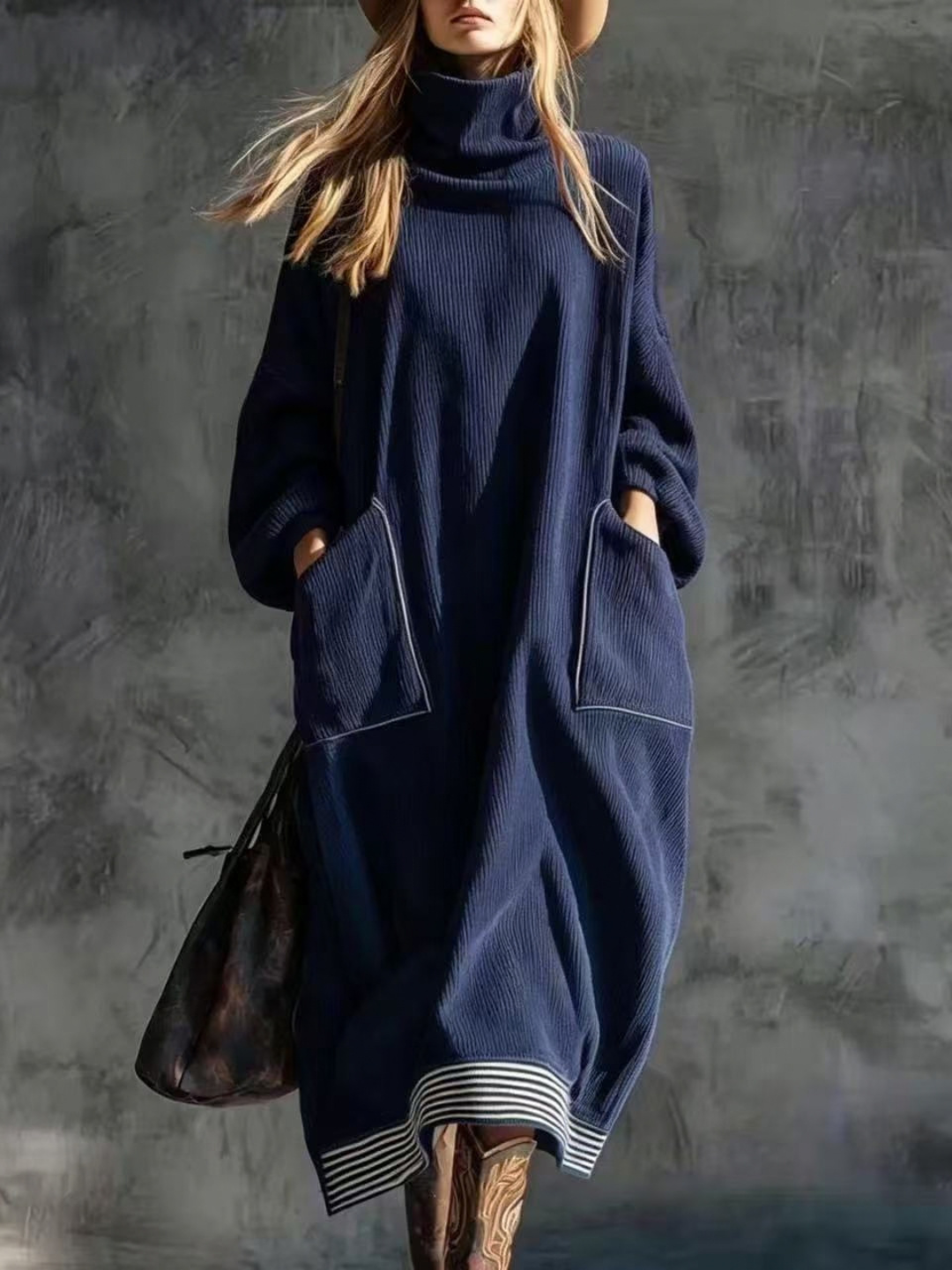 Maristella Button-Front Midi Dress