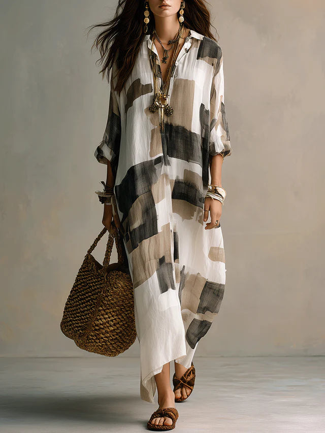 Sienna Striped Resort Cover-Up