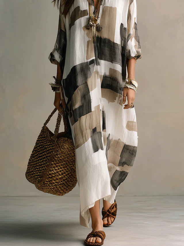Sienna Striped Resort Cover-Up