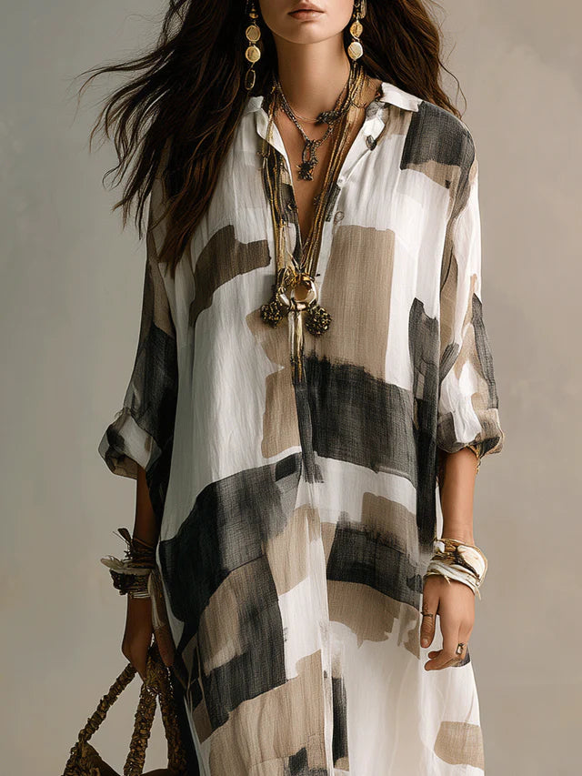 Sienna Striped Resort Cover-Up