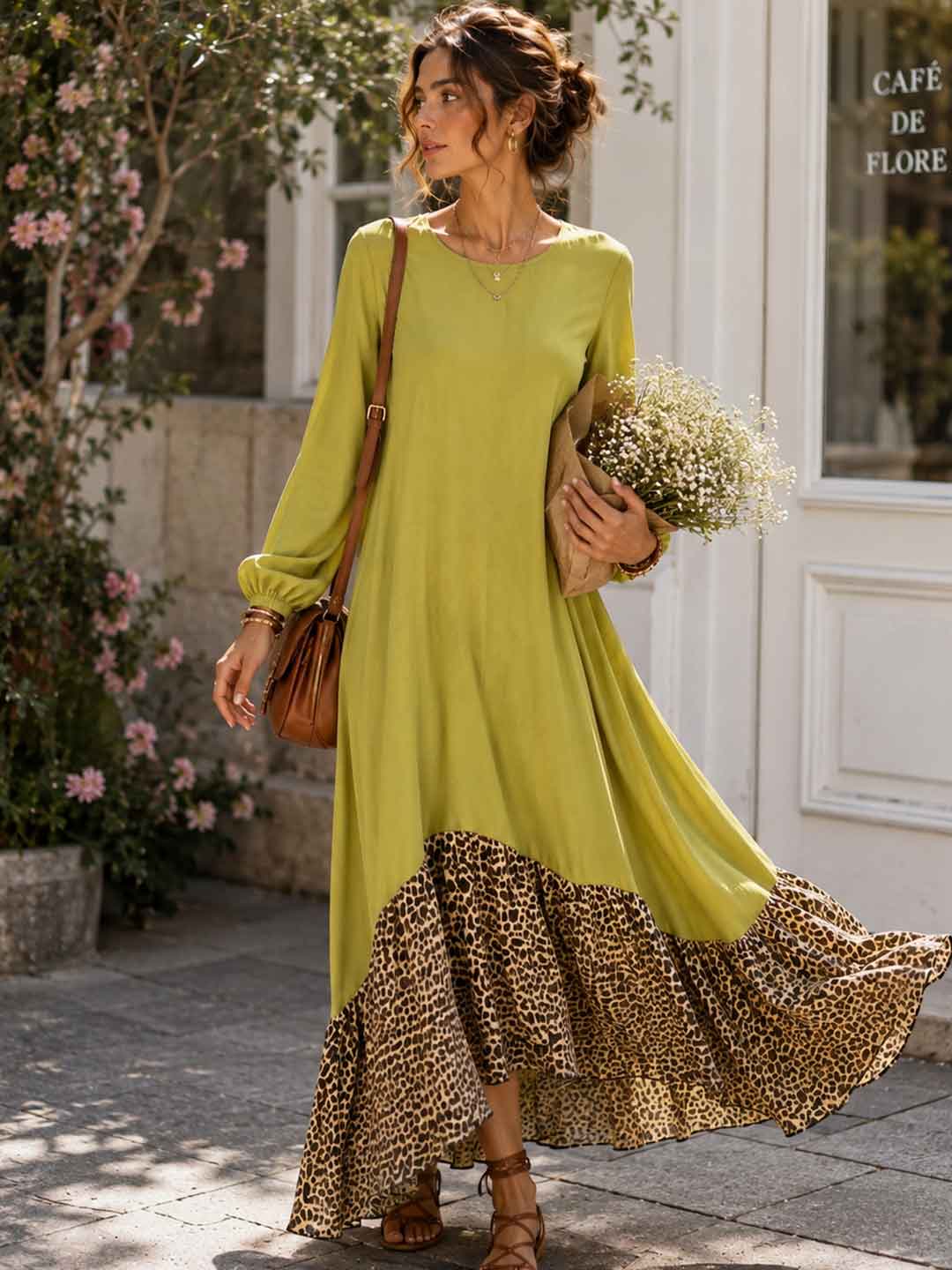 Marcella Tunic & Printed Maxi Skirt Set