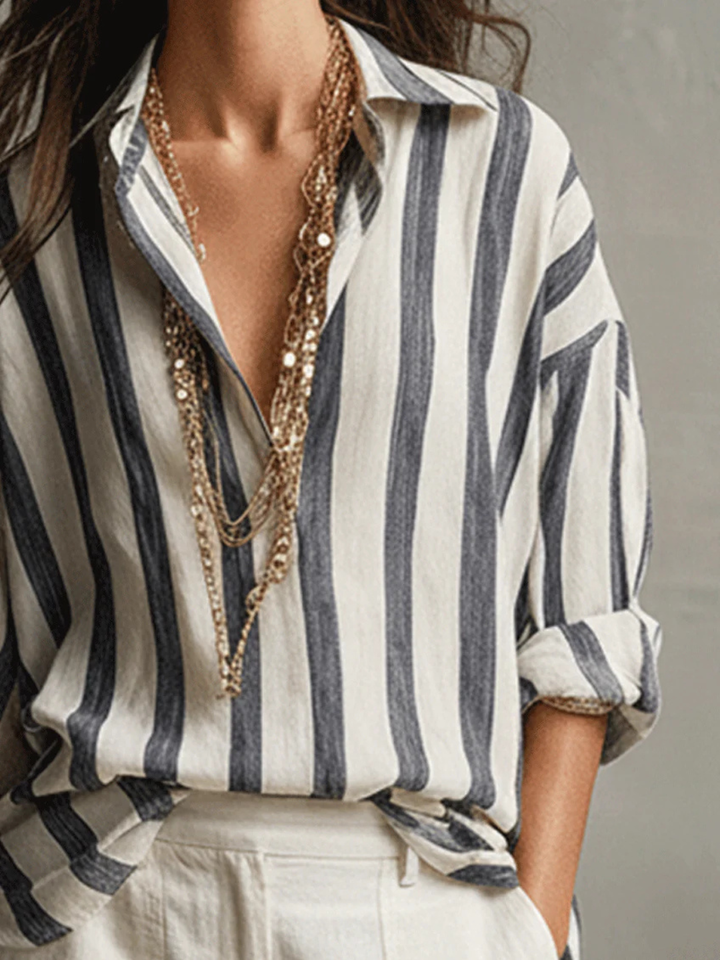 Luna Ivory Wide-Leg Pants