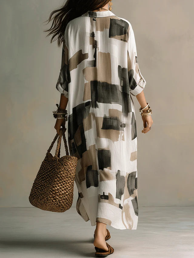 Sienna Striped Resort Cover-Up