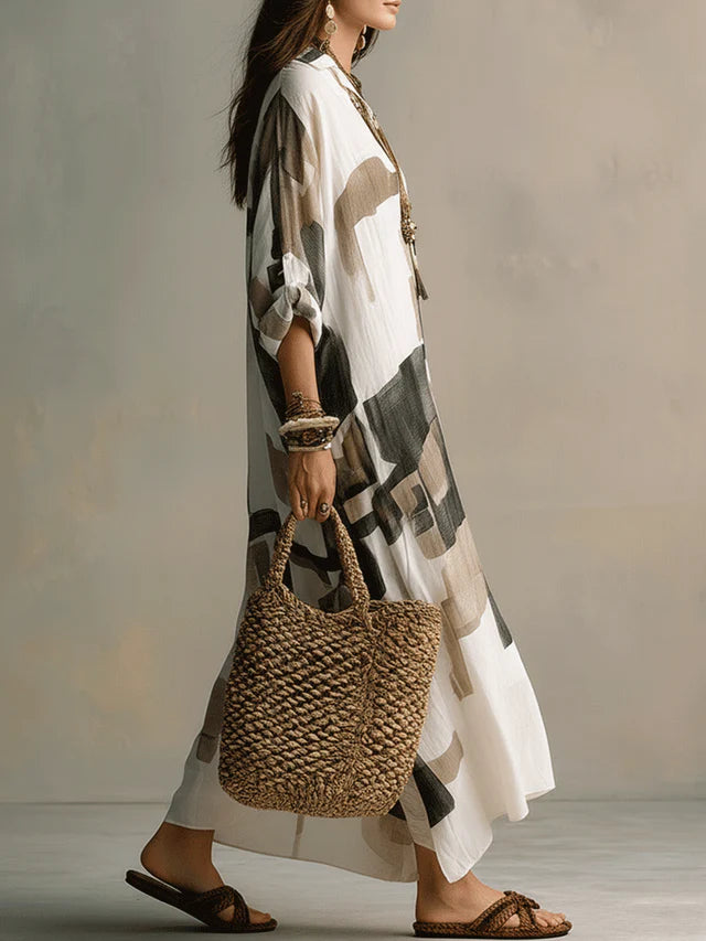 Sienna Striped Resort Cover-Up