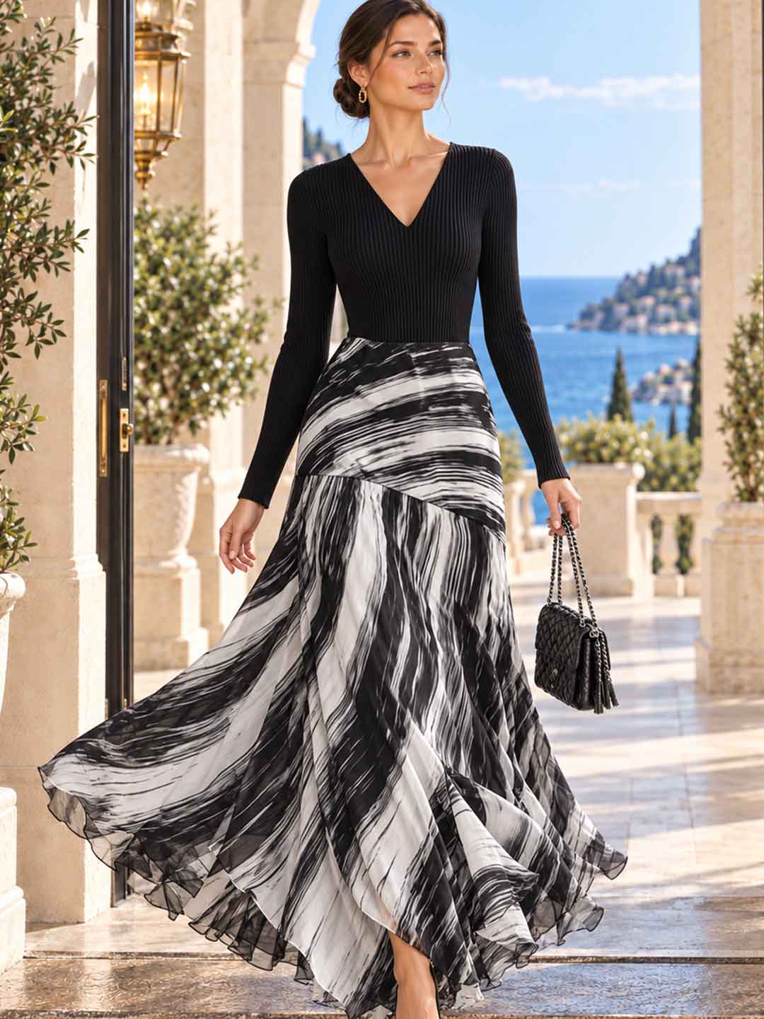 Noemi Fringe-Skirt