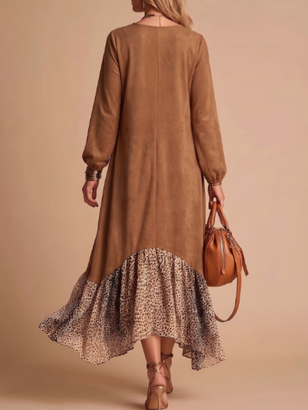 Marcella Tunic & Printed Maxi Skirt Set