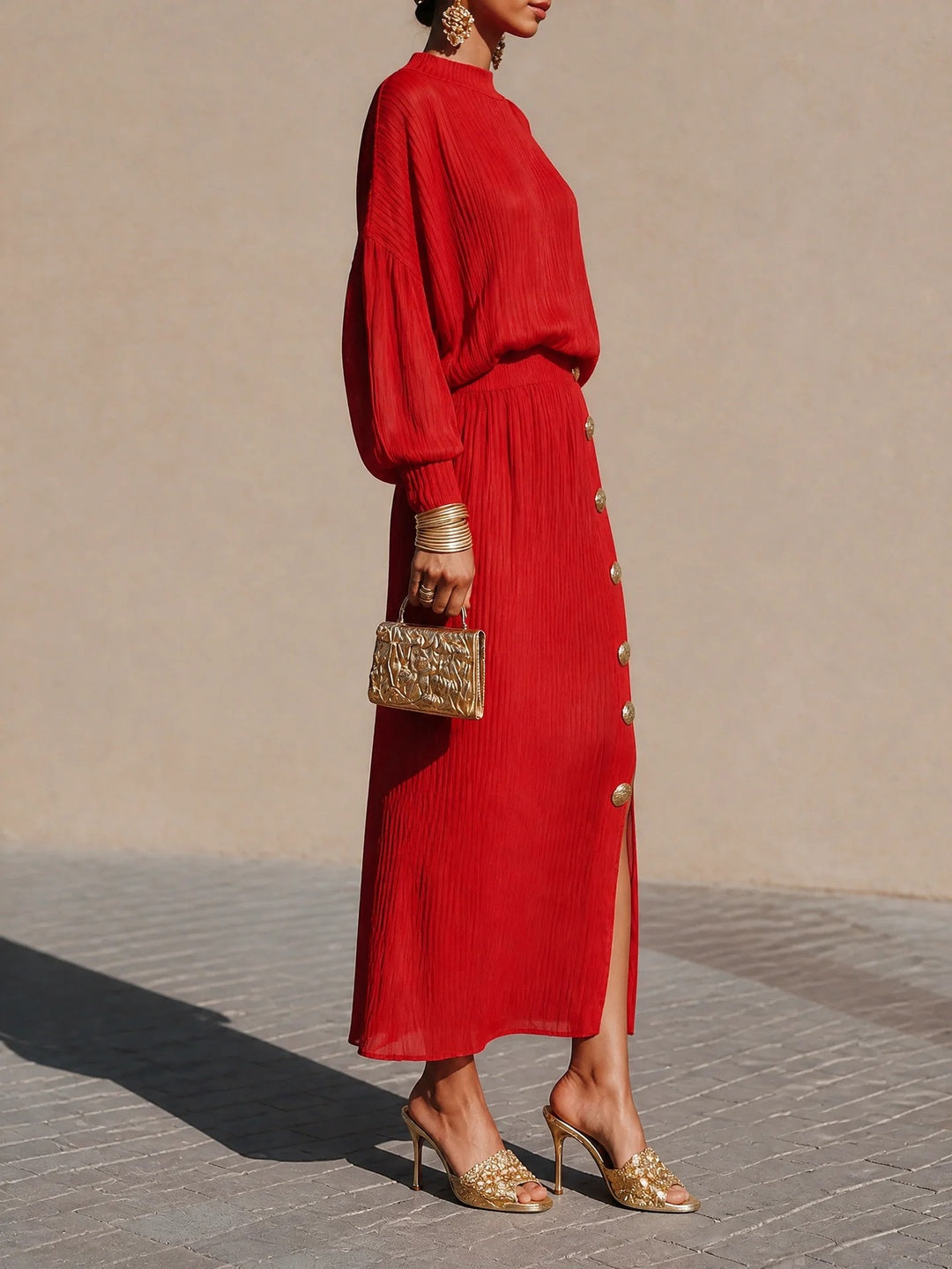 Rosaria Embellished Skirt Set