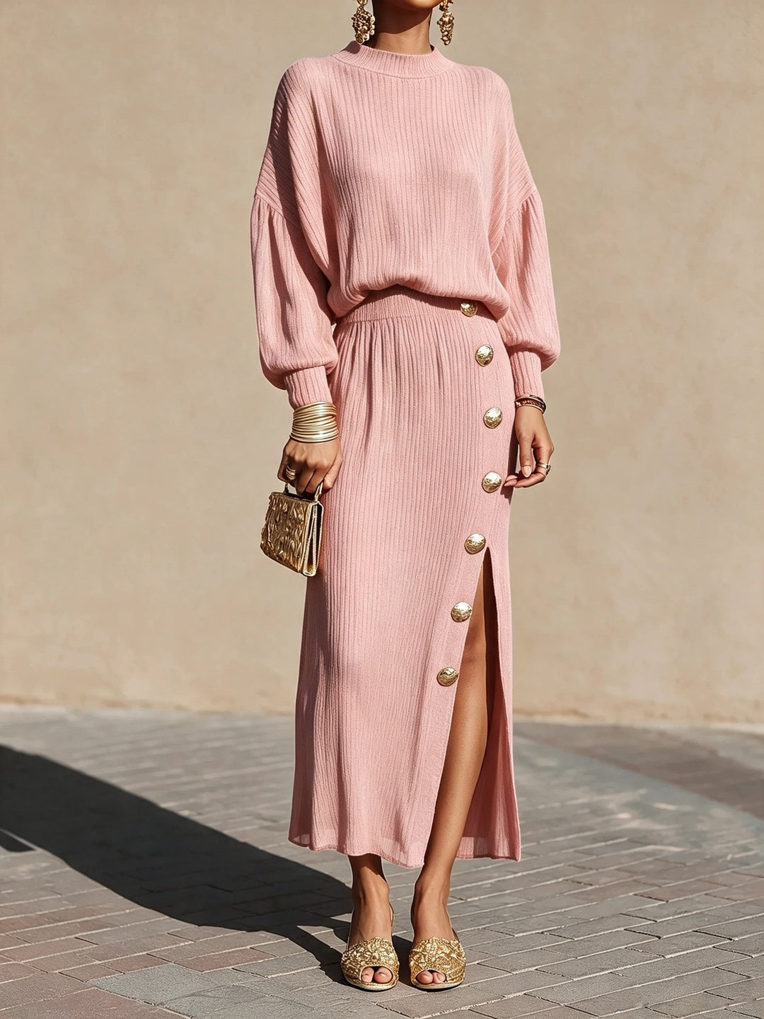 Rosaria Embellished Skirt Set
