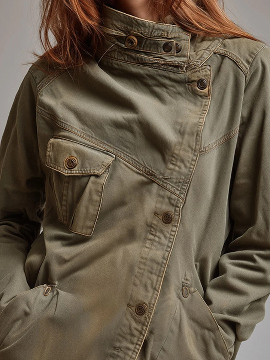 Gianna Drawstring Utility Jacket