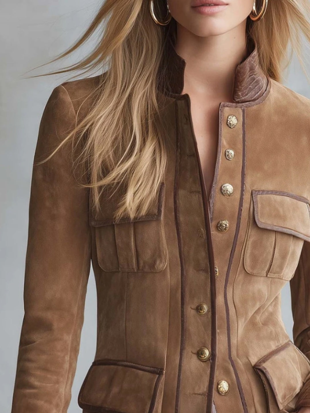 Talia Pocketed Utility Jacket